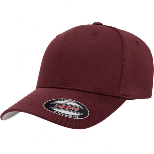 Кепка FlexFit 6277 Wooly Combed Maroon Кепка FlexFit 6277 Wooly Combed Maroon